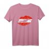 Österreich Flaggen Lippen T-Shirt Geschenk für Österreicher - Ideales Heimat- und Urlaubsparadies Motiv für Geburtstag und Events