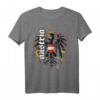Österreich T-Shirt Retro mit Adler & Flagge – Vintage Look für Männer, Frauen & Kinder, perfektes Geschenk für Patrioten & Fans