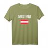 Österreich Flagge T-Shirt - Patriotische Kleidung & Souvenir für Österreich-Fans, Reisen & Sportveranstaltungen