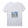 Damen Wien Österreich Souvenir T-Shirt mit berühmten Sehenswürdigkeiten und V-Ausschnitt – Perfektes Geschenk für Wien-Liebhaber und Reisen