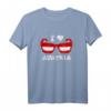 I Love Austria Patriotische Österreich Flagge Sonnenbrille T-Shirt – Perfekt für Touristen, Skifahrer & Österreich-Fans zu Weihnachten, Geburtstag & Apres Ski