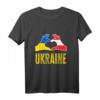 Ukraine Österreich Flagge Herz Liebe T-Shirt - Patriotisches Supporter Shirt für Fans & Supporter
