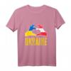 Ukraine Österreich Flagge Herz Liebe T-Shirt - Patriotisches Supporter Shirt für Fans & Supporter
