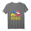 Ukraine Österreich Flagge Herz Liebe T-Shirt - Patriotisches Supporter Shirt für Fans & Supporter