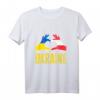 Ukraine Österreich Flagge Herz Liebe T-Shirt - Patriotisches Supporter Shirt für Fans & Supporter