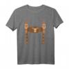 Lederhose Attrappe - Tracht Lederhose Ersatz T-Shirt für Volksfeste, Kirchweih & Kirmes für Männer