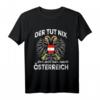 Österreich Wien Heimat T-Shirt mit Wappen, Flagge & Dialekt – Klassisch geschnitten für Damen, Herren & Kinder