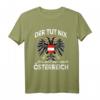 Österreich Wien Heimat T-Shirt mit Wappen, Flagge & Dialekt – Klassisch geschnitten für Damen, Herren & Kinder
