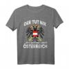 Österreich Wien Heimat T-Shirt mit Wappen, Flagge & Dialekt – Klassisch geschnitten für Damen, Herren & Kinder