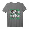 HapPanda Panther T-Shirt mit Steiermark Flagge – Geschenk für Steirer, Heimatliebhaber & Österreich-Fans