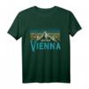 Wien Österreich Vienna Vintage Berge Alpen Ski Souvenir T-Shirt – Perfekt für Skifahrer und Österreich-Liebhaber