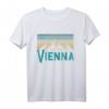 Wien Österreich Vienna Vintage Berge Alpen Ski Souvenir T-Shirt – Perfekt für Skifahrer und Österreich-Liebhaber