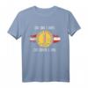 Do Bin I Her Österreich Schilling T-Shirt mit Österreichischer Flagge – Stolz auf das Heimatland als Geschenk für Damen, Herren, Kinder und Fans
