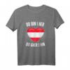 Do Bin I Her Austria Wanderalpen Urlaub T-Shirt - Lustiges Alpen-Design für Bergsteiger, Wanderer und Urlauber in Österreich