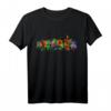 Stadt Aquarell Skyline Heimat Bundesstaat Souvenir T-Shirt - Wien Österreich Fanartikel