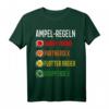 Corona-Ampel Verwirrtes Österreich T-Shirt - Humorvolles Geschenk gegen Verwirrung und Frustration in Pandemiezeiten