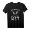 Wikingerblut T-Shirt mit Humor - Der Tut Nix, Der Will Nur Met, Perfektes Geschenk für Mittelalter- und Schnapsliebhaber