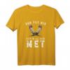 Wikingerblut T-Shirt mit Humor - Der Tut Nix, Der Will Nur Met, Perfektes Geschenk für Mittelalter- und Schnapsliebhaber