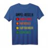 Corona-Ampel Verwirrtes Österreich T-Shirt - Humorvolles Geschenk für Frustrierte und Verwirrte in Pandemiezeiten