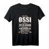 T-Shirt Ossi - Lustiges Ostdeutschland Geschenk mit Sachsen Spruch für Männer & Frauen, DDR & BRD Humor