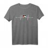 Palästina Herzschlag & Stolz T-Shirt mit Palästinensischer Flagge – Kulturelles Statement für Palästinenser und Unterstützer