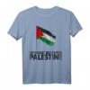 Palästinensische Flagge Mein Herz schlägt mit Palästina T-Shirt – Unterstützung für den Nahost-Frieden & politische Statements