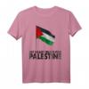 Palästinensische Flagge Mein Herz schlägt mit Palästina T-Shirt – Unterstützung für den Nahost-Frieden & politische Statements