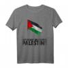 Palästinensische Flagge Mein Herz schlägt mit Palästina T-Shirt – Unterstützung für den Nahost-Frieden & politische Statements