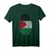 Fingerabdruck Palästina Flagge T-Shirt – Stolzes Patriotisches Geschenk für Palästinenser und Freunde der palästinensischen Kultur