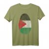 Fingerabdruck Palästina Flagge T-Shirt – Stolzes Patriotisches Geschenk für Palästinenser und Freunde der palästinensischen Kultur