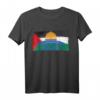 Palästina-Flagge mit Al Aqsa Moschee in Jerusalem T-Shirt - Klassisch geschnitten, politisches Statement