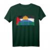 Palästina-Flagge mit Al Aqsa Moschee in Jerusalem T-Shirt - Klassisch geschnitten, politisches Statement