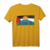 Palästina-Flagge mit Al Aqsa Moschee in Jerusalem T-Shirt - Klassisch geschnitten, politisches Statement