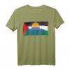 Palästina-Flagge mit Al Aqsa Moschee in Jerusalem T-Shirt - Klassisch geschnitten, politisches Statement