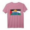 Palästina-Flagge mit Al Aqsa Moschee in Jerusalem T-Shirt - Klassisch geschnitten, politisches Statement