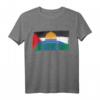 Palästina-Flagge mit Al Aqsa Moschee in Jerusalem T-Shirt - Klassisch geschnitten, politisches Statement