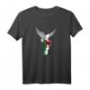 Palästinensischer Vogel mit Flagge T-Shirt - Symbol für Solidarität und Unterstützung Palästinas, perfektes Geschenk