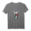 Palästinensischer Vogel mit Flagge T-Shirt - Symbol für Solidarität und Unterstützung Palästinas, perfektes Geschenk