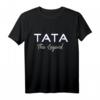 Tata die Legende | Polnischer Vater T-Shirt mit Retro-Design – Perfekt für Polen-Feiern & Vatertag