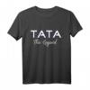 Tata die Legende | Polnischer Vater T-Shirt mit Retro-Design – Perfekt für Polen-Feiern & Vatertag