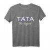 Tata die Legende | Polnischer Vater T-Shirt mit Retro-Design – Perfekt für Polen-Feiern & Vatertag