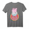 Peppa Pig Who's The Daddy Father's Day T-Shirt – Lustiges Geschenk für Kinderliebende Väter