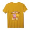 Peppa Pig Birthday Girl Confetti Celebration T-Shirt - Offiziell lizenzierte Kindergeburtstagskleidung für kleine Peppa Fans
