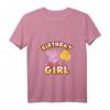 Peppa Pig Birthday Girl Confetti Celebration T-Shirt - Offiziell lizenzierte Kindergeburtstagskleidung für kleine Peppa Fans