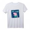 Kinder George Pig Neon T-Shirt – Buntes, klassisch geschnittenes Kinder T-Shirt mit Tiermotiv