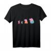 Kinder Peppa Pig Family Scooters T-Shirt - Klassisch geschnitten, langlebig, perfekt für kleine Peppa Pig Fans