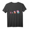 Kinder Peppa Pig Family Scooters T-Shirt - Klassisch geschnitten, langlebig, perfekt für kleine Peppa Pig Fans
