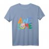 Kinder George Pig Awesome T-Shirt – Lustiges, buntes Freizeitshirt mit doppelt genähtem Saum für Kinder