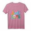 Kinder George Pig Awesome T-Shirt – Lustiges, buntes Freizeitshirt mit doppelt genähtem Saum für Kinder