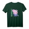 Kinder Peppa Pig George! Text Full Body Smiling Portrait T-Shirt – Bunte, Offiziell Lizenzierte Peppa Pig Kinderbekleidung für Vorschulkinder